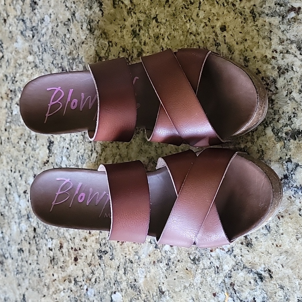 Blowfish Wedges. Size 8.5